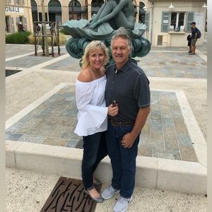 EUC New York & Co, 3/4 Ruffle sleeve , off the shoulder , white blouse , size S